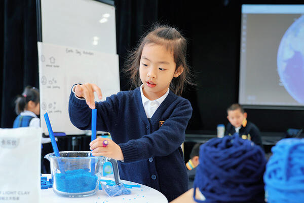 地球日活动,南通民办惠立幼儿园
